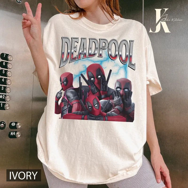Wolverine Deadpool 2024 Movie Shirt, Deadpool 3 Shirt, Funny Deadpool Wolverine Shirt, Ryan Reynolds, Hugh Jackman,...