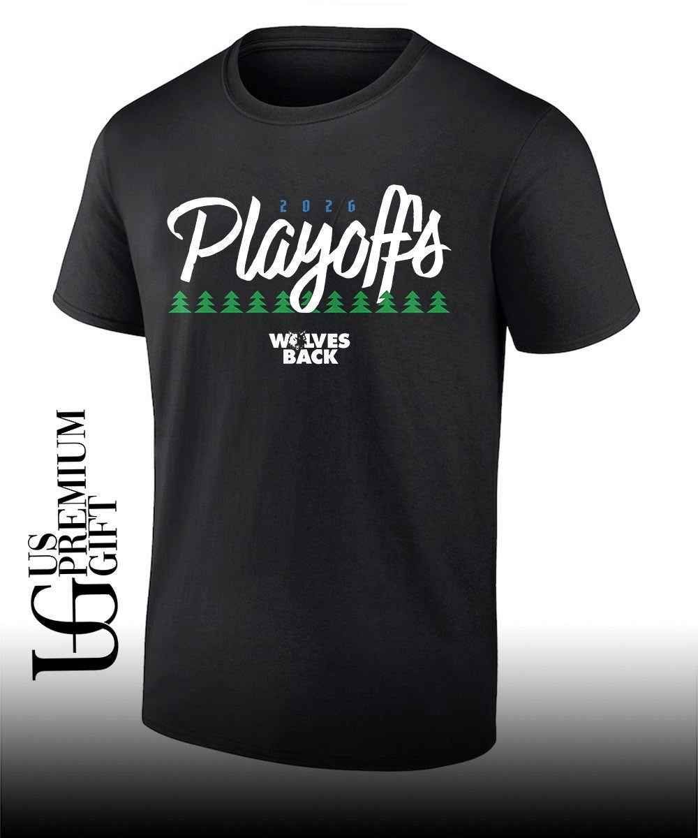 Wolves Back Minnesota Timberwolves NBA Playoffs 2026 shirt