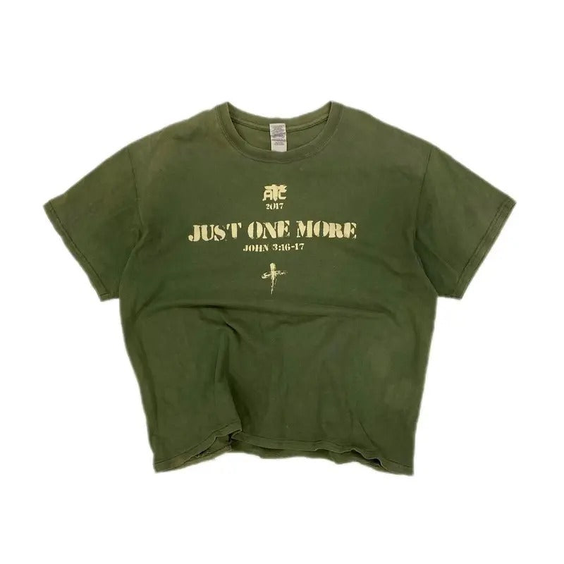 Faith Over Fear Just One More T-Shirt, For Men/Women