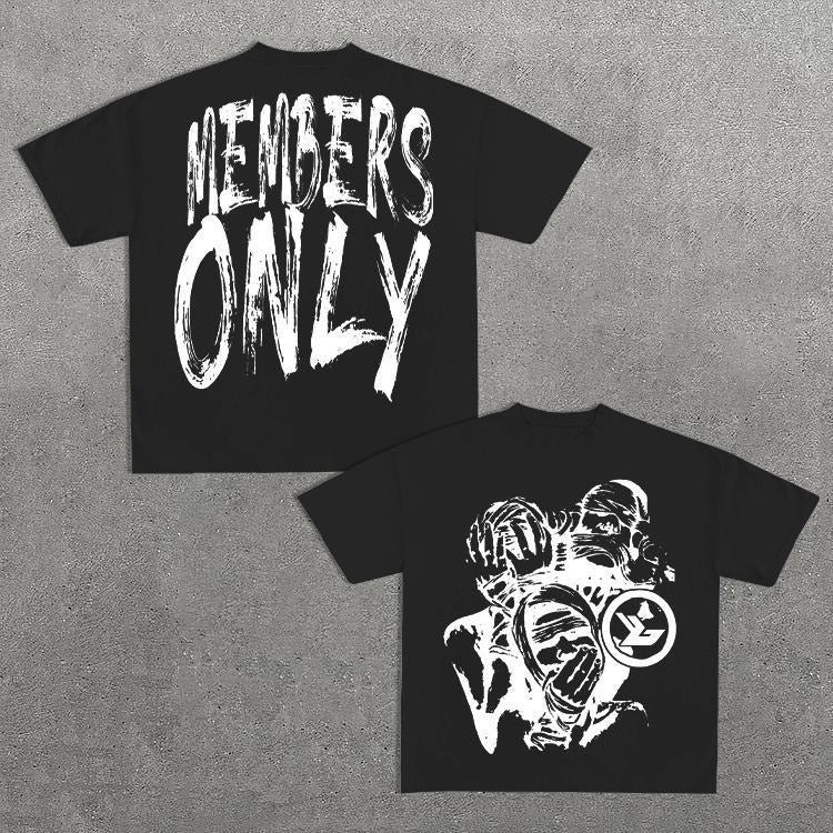 Vintage Members Only 2 Sided T-Shirt, For Men/Women