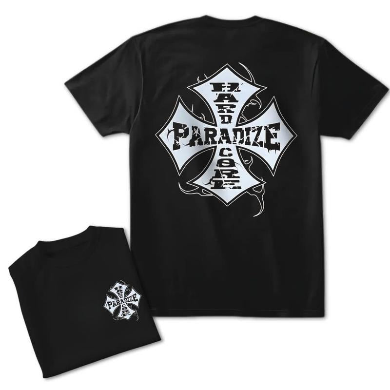 Hardcore Paradise 2 Sided 100% Cotton Menswear Tops Streetwear T-Shirts, Hoodie, Sweatshirt