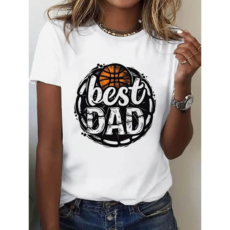Women's 100% Cotton Casual Short Sleeve T-Shirt