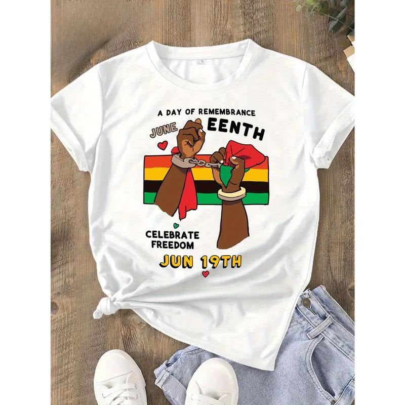 Women's 100% Cotton Round Neck Short Sleeve T-Shirt