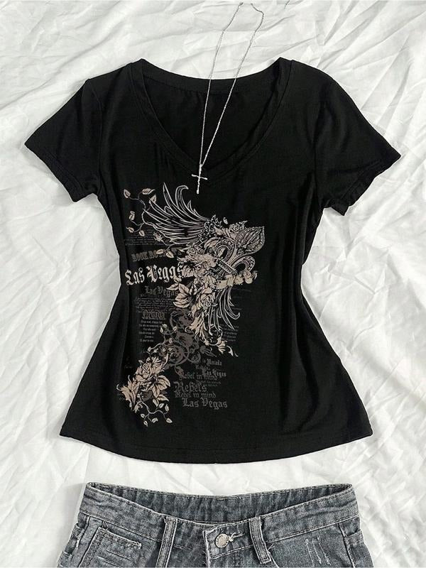 Women's Basic Versatile Slim Fit Sweet Cool T-Shirt, Casual Summer Top, Comfortable and Stylish, Perfect for Daily Wear...