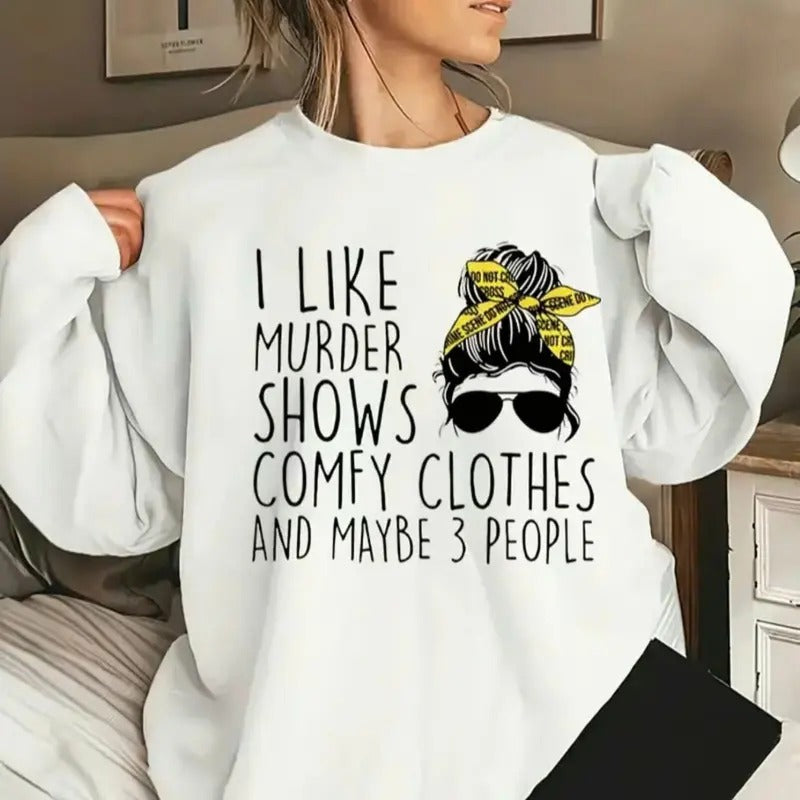Women's Cartoon & Letter Print Crewneck Long Sleeve Sweatshirt, Back To School Outfits, Lady Casual Soft Comfort Fashion...