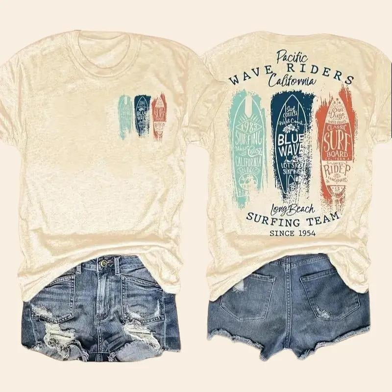 Women's Casual Graphic Print T-Shirt