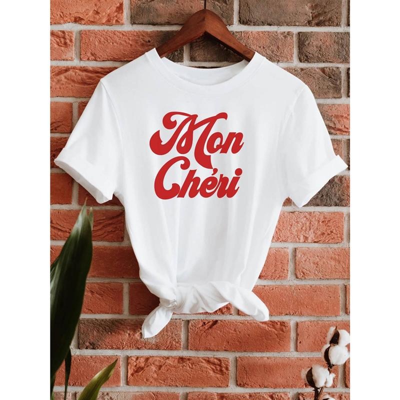 Women's Casual Short Sleeve Crew Neck T-Shirt