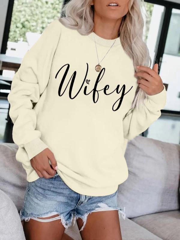 Women's Casual Wiley Pattern Pullover Sweater, Soft Long Sleeve Round Neck Sweatshirt, All-Season Comfortable Daily Wear...