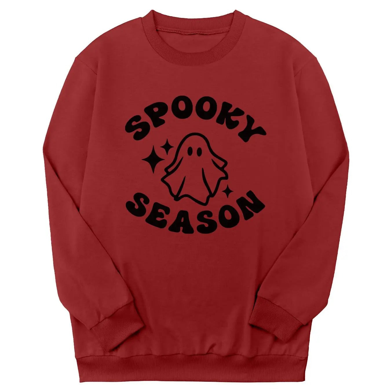 Women's Halloween Themed Sweatshirt, Casual Long Sleeve Crew Neck Pullover Sweatshirt for Fall & Winter, Ladies Clothes...