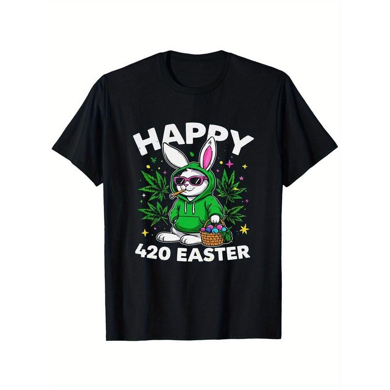 Women's Happy 420 Easter Bunny T-Shirt