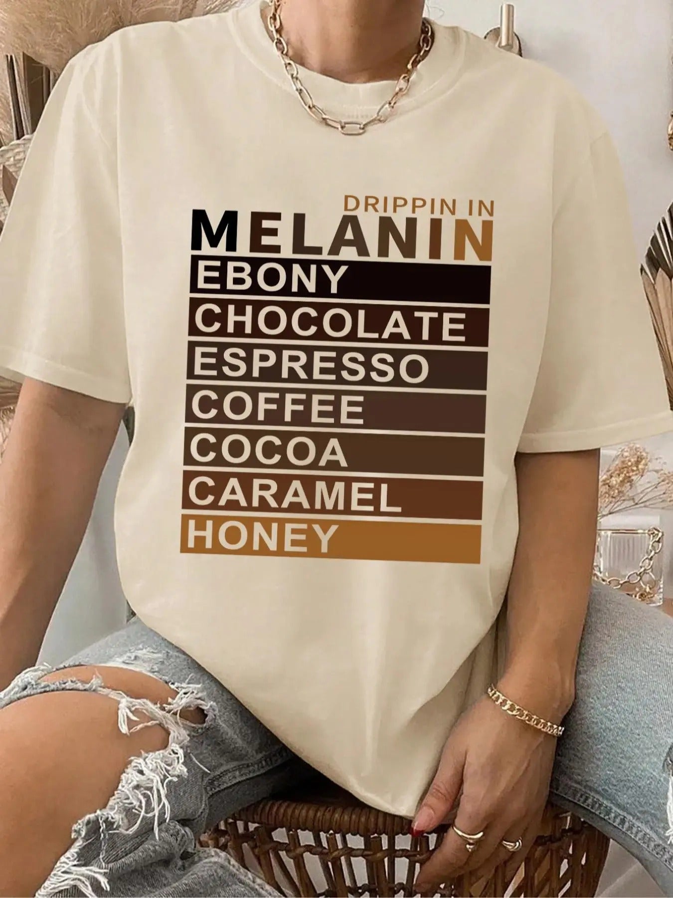 Women's Letter Graphic Print Round Neck Tee, Casual Fashion Short Sleeve T-Shirt for Summer, Women's Top for Daily Wear...