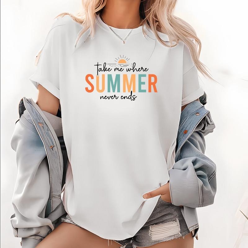 Women's T - Shirt with Dreamy Summer
