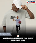 Words Are Indeed Stronger Than Bullets Charlie Kirk shirt