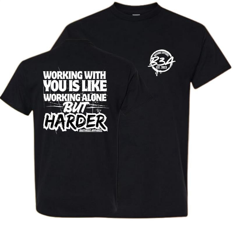 Working You Is Like Blue Collar Shirt Black White Menswear Top T-Shirts, Hoodie, Sweatshirt