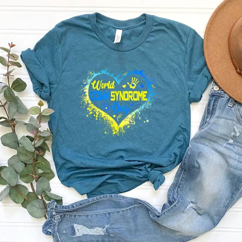 World Down Syndrome Day Shirts Down Syndrome Awareness Shirt Down Syndrome Day Shirt Awareness Gift Down Syndrome...