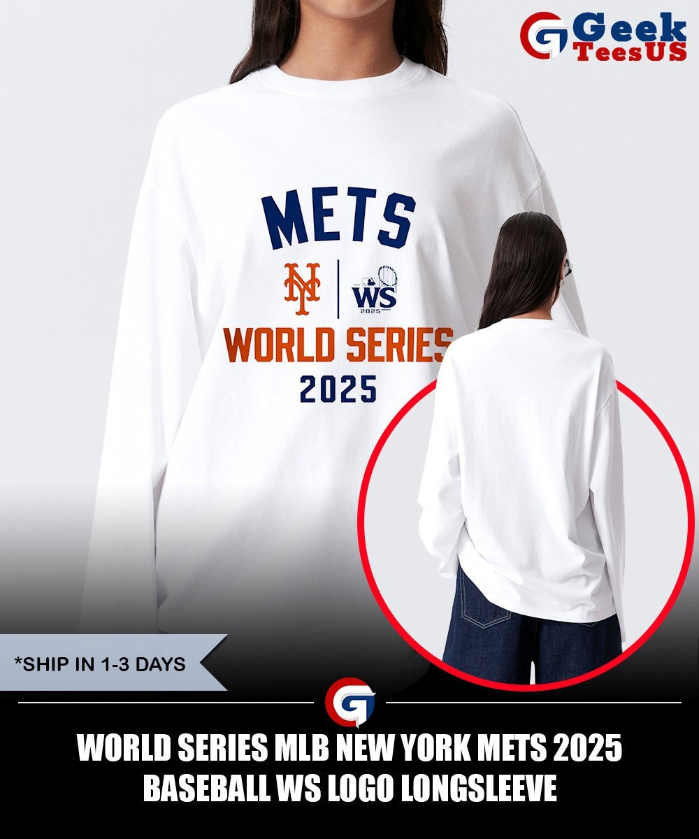 World Series MLB New York Mets 2025 baseball WS logo shirt