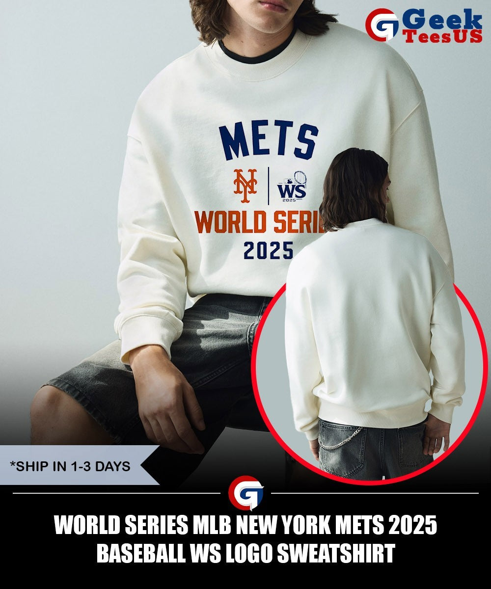 World Series MLB New York Mets 2025 baseball WS logo shirt