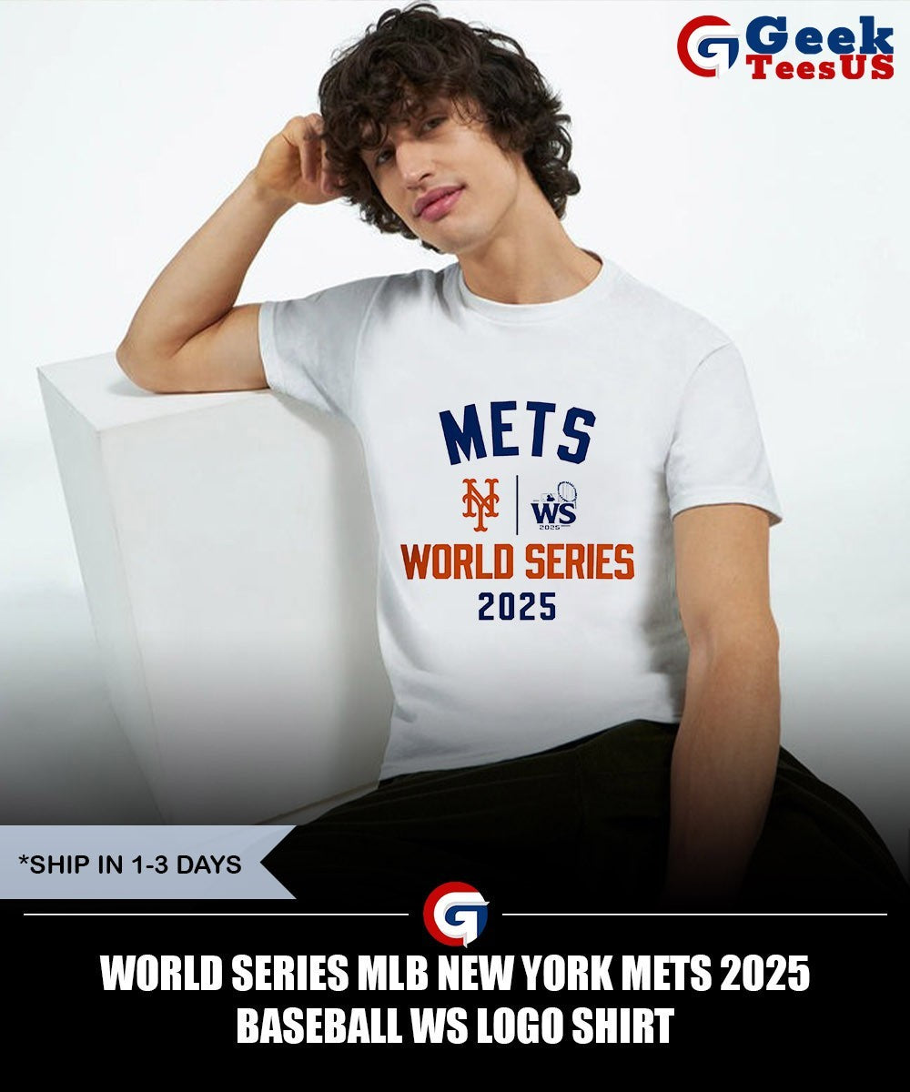 World Series MLB New York Mets 2025 baseball WS logo shirt