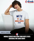 World Series MLB New York Mets 2025 baseball WS logo shirt