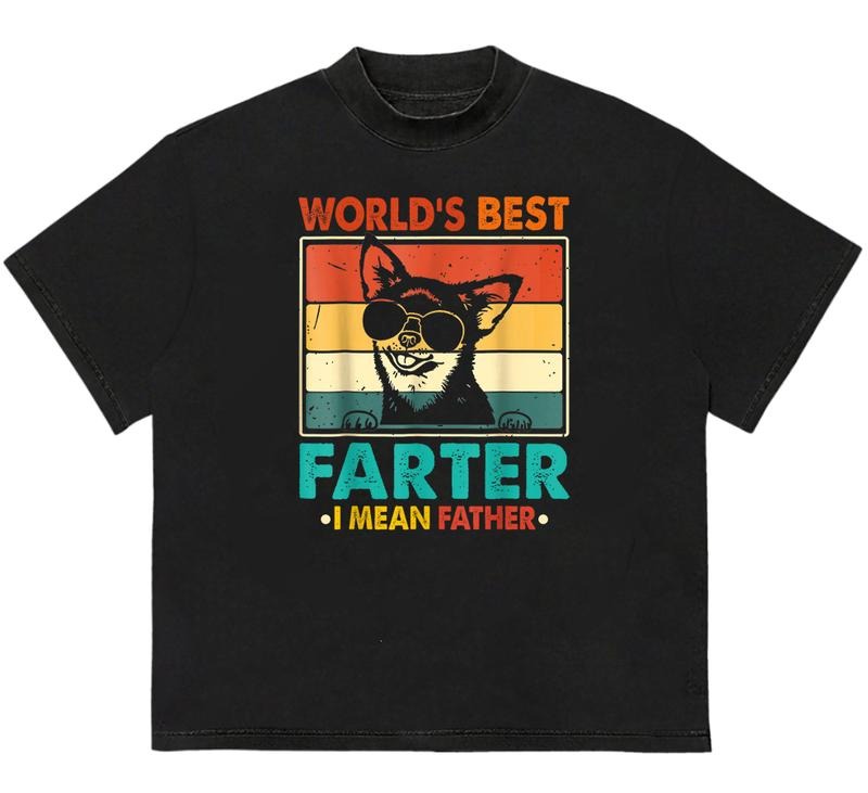 World's Best Farter I Mean Tshirt Fathers Day T-Shirt Recycled Cotton Graphic Hoodie, Sweatshirt | HypeDripTees.com