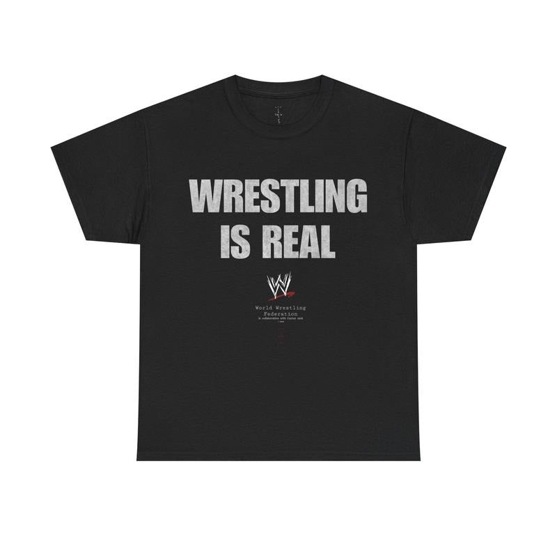 Wrestling Is Real inspired T-Shirt, Unisex cotton shirt Hoodie, Sweatshirt | HypeDripTees.com