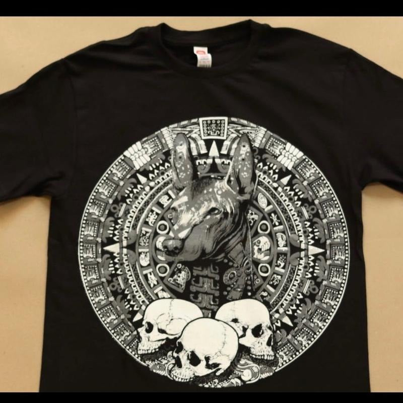 Xolo whit Mexican calendar T-shirt Cotton Black Tshirt Hoodie, Sweatshirt | HypeDripTees.com