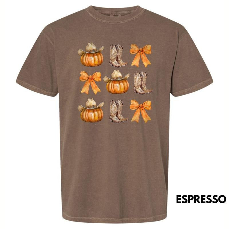 YEEHAW Pumpkin Collage Comfort Colors T-Shirt 'NLB' Hoodie, Sweatshirt | HypeDripTees.com