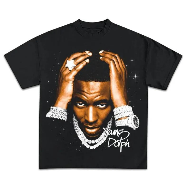YOUNG DOLPH T-SHIRT, Rare Rap Tee Tour Concert Hip Hop Shirt Hoodie, Sweatshirt | HypeDripTees.com