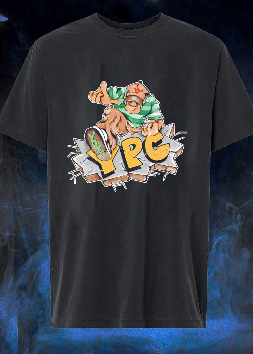 YPC Graffiti Youth Crushing the YPC Logo Shirt