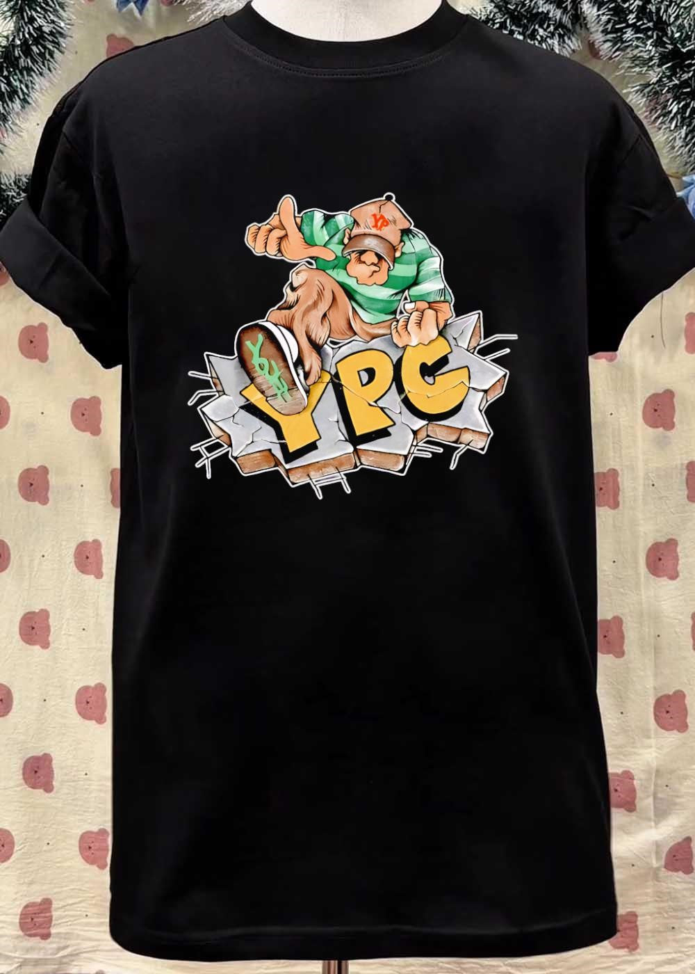 YPC Graffiti Youth Crushing the YPC Logo Shirt
