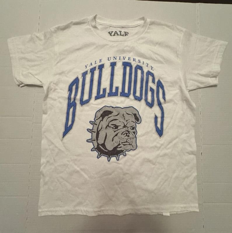 Yale University Bulldogs White NCAA Unisex T-shirt Sweatshirt Hoodie 26 | HypeDripTees.com