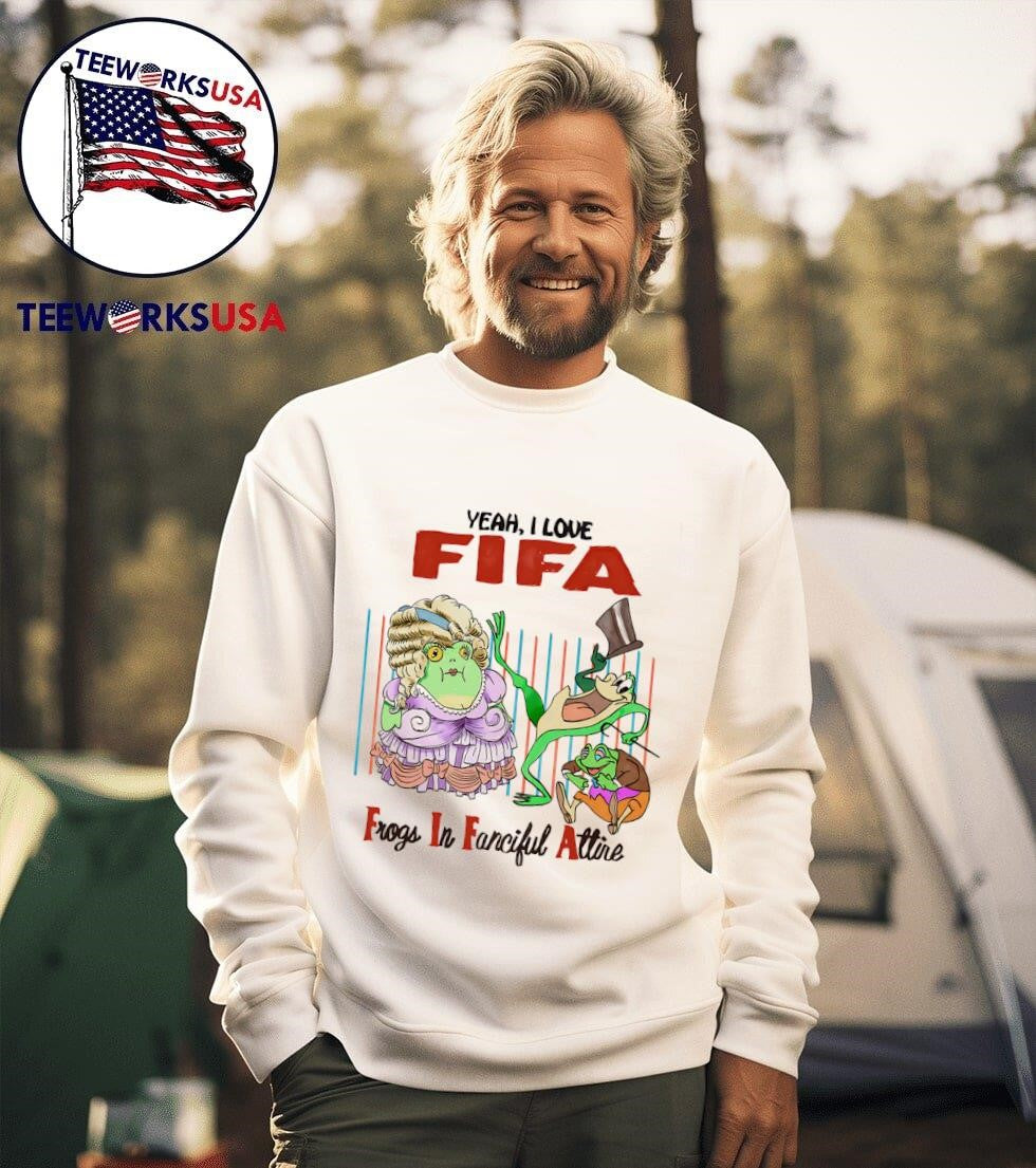Yeah, I Love FIFA Frogs In Fanciful Attire Shirt