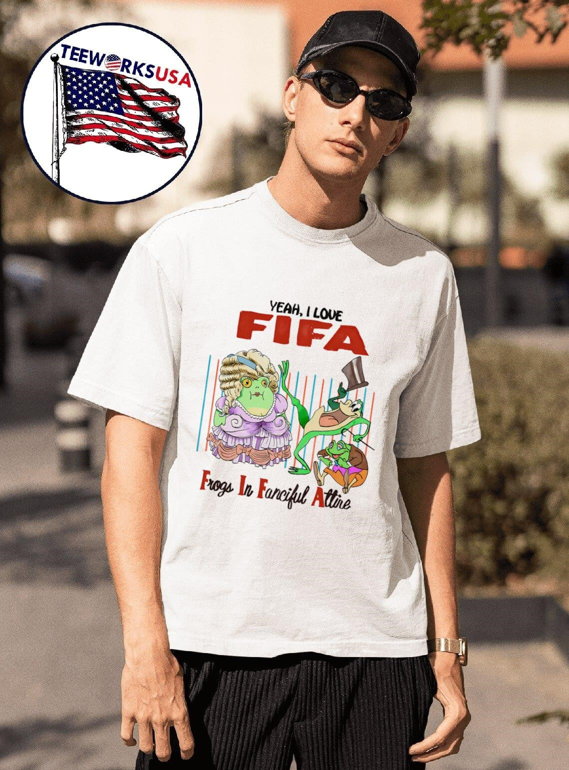 Yeah, I Love FIFA Frogs In Fanciful Attire Shirt