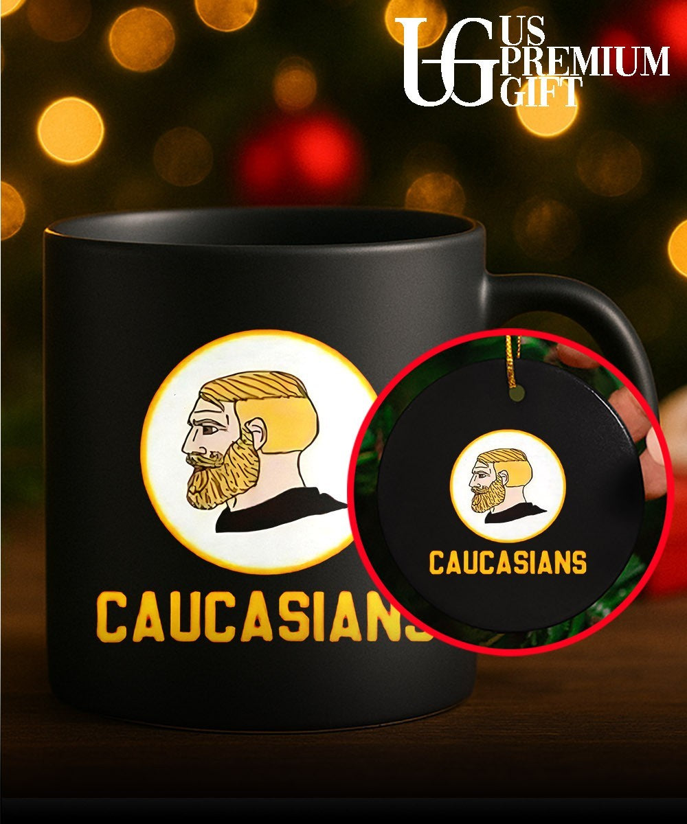 Yes Chad Caucasians logo shirt