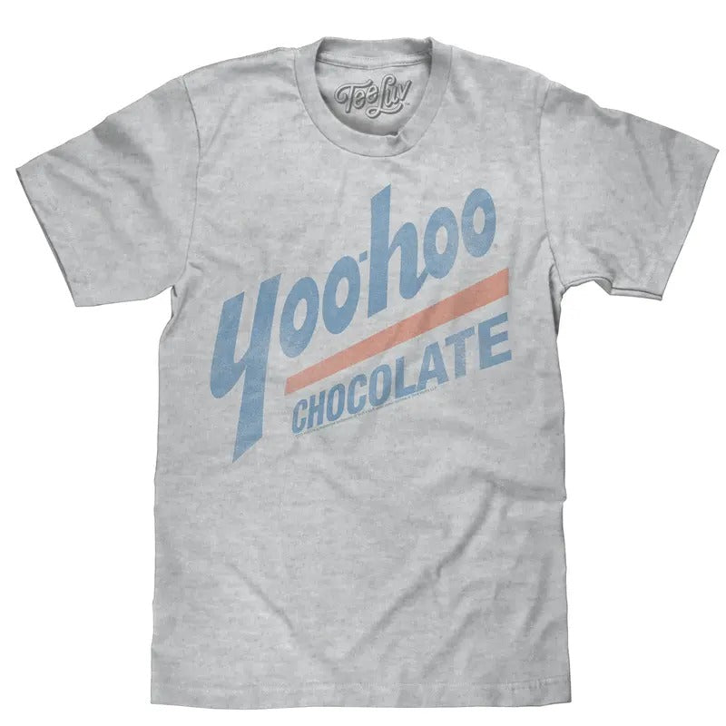 Yoo Hoo Logo T-Shirt - Gray Hoodie, Sweatshirt | HypeDripTees.com