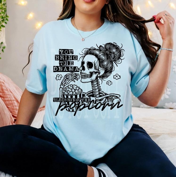 You Bring The Drama  DTF Transfers - THIS IS NOT A SHIRT Hoodie, Sweatshirt | HypeDripTees.com