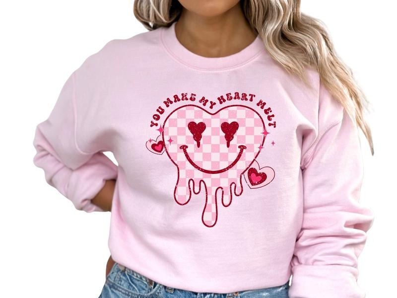 You Make My Heart Melt Women's Top & Sweatshirt T-Shirts, Hoodie | HypeDripTees.com