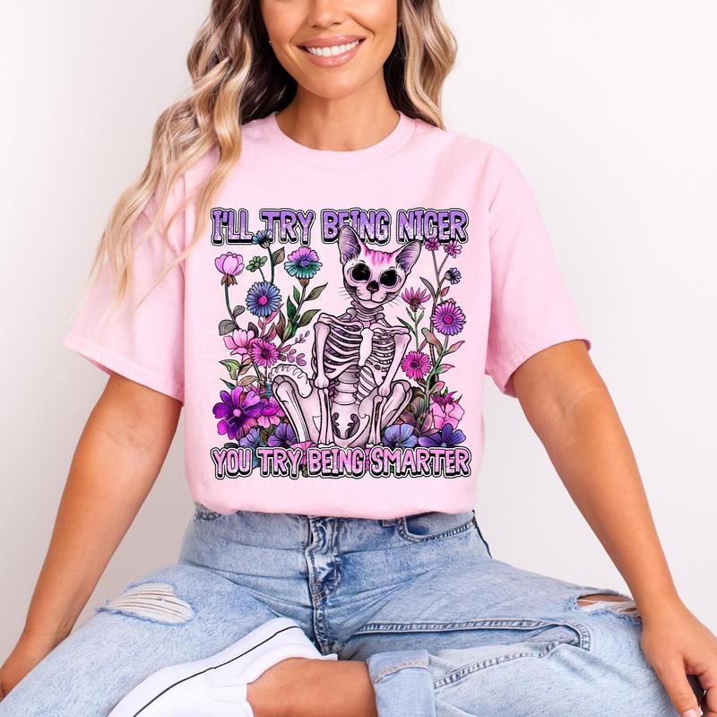 You Try Being Smarter DTF Transfers - THIS IS NOT A SHIRT Hoodie, Sweatshirt | HypeDripTees.com