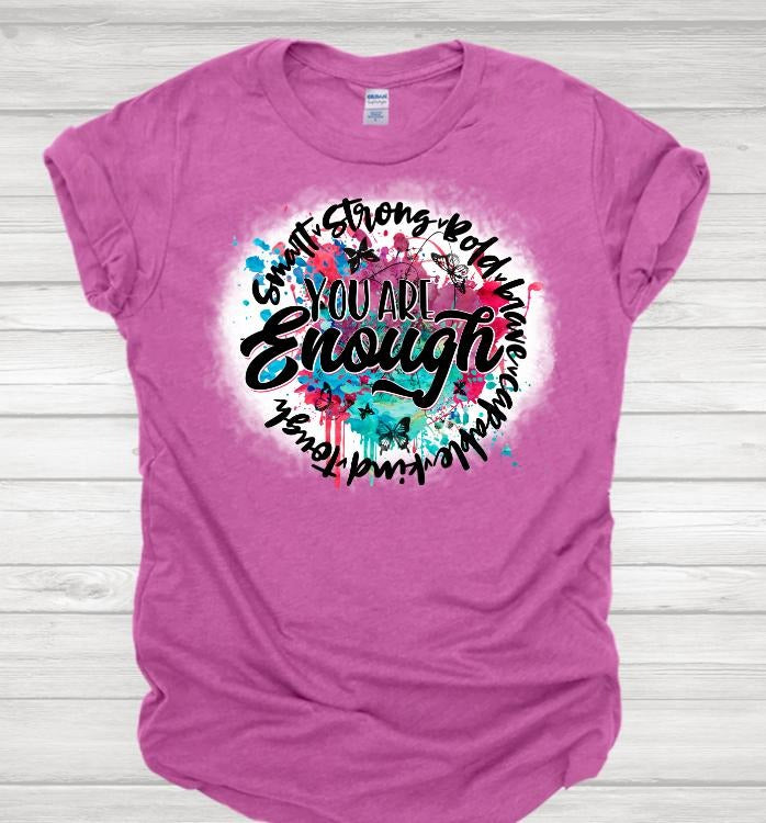 You are Enough - T-shirt Hoodie, Sweatshirt | HypeDripTees.com