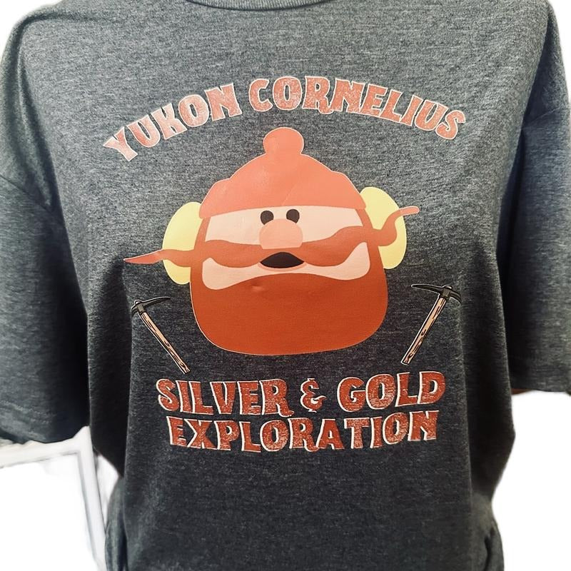 Yukon Cornelius Silver and Gold T-Shirt for Men and Women, Christmas Pattern Tee Shirt Hoodie, Sweatshirt | HypeDripTees.com