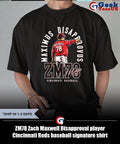 ZM78 Zach Maxwell Disapproval player Cincinnati Reds baseball signature shirt
