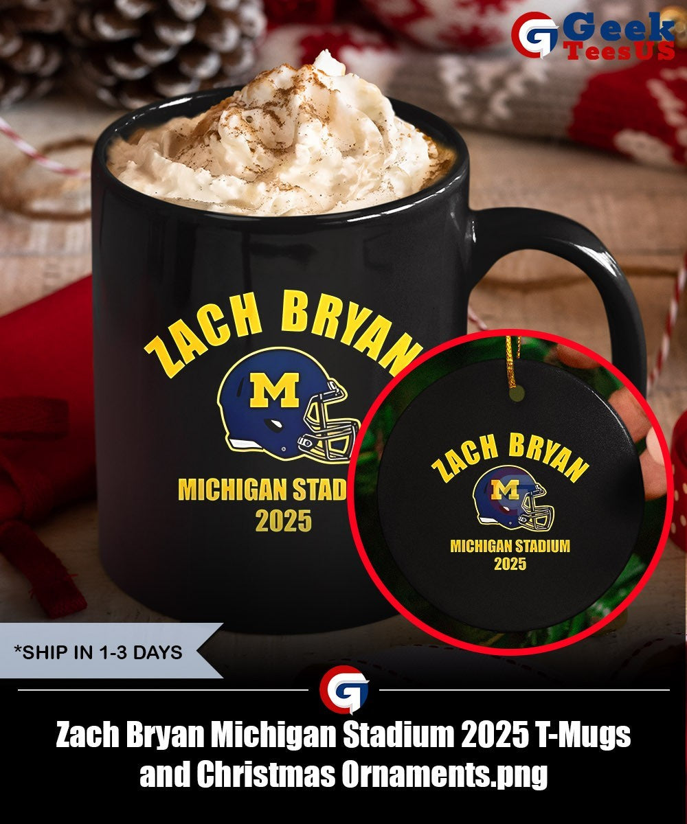Zach Bryan Michigan Stadium 2025 T-shirt