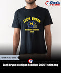 Zach Bryan Michigan Stadium 2025 T-shirt