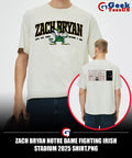 Zach Bryan Notre Dame Fighting Irish Stadium 2025 shirt