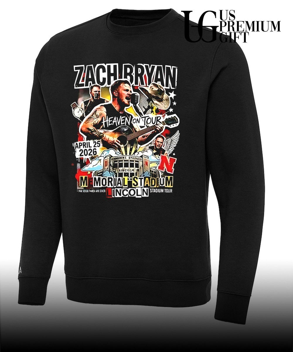 Zach Bryan With Heaven On Tour 2026 shirt