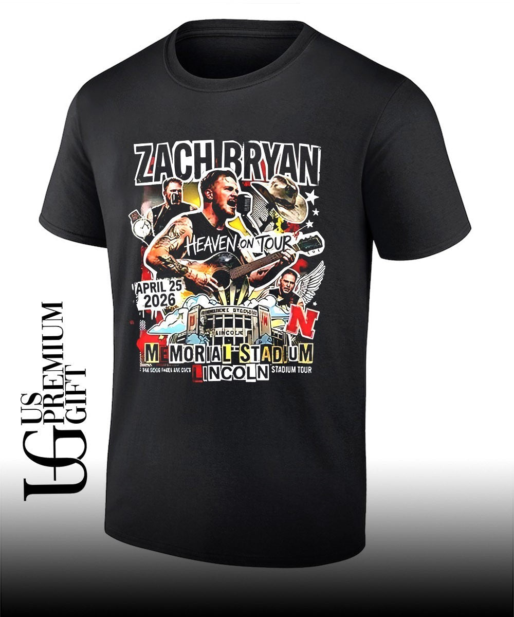 Zach Bryan With Heaven On Tour 2026 shirt