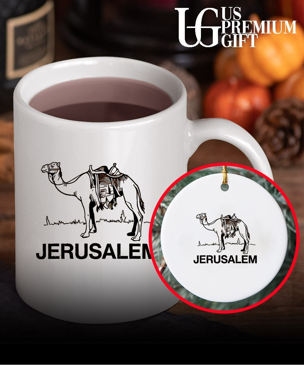 Zendaya Jerusalem Euphoria Camel shirt