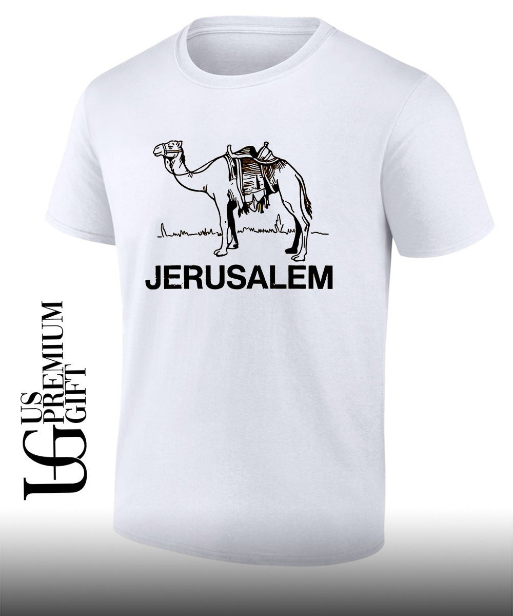 Zendaya Jerusalem Euphoria Camel shirt