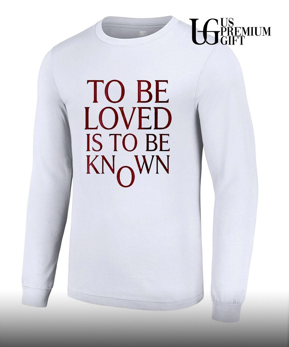 Zendaya to be loved is to be known shirt