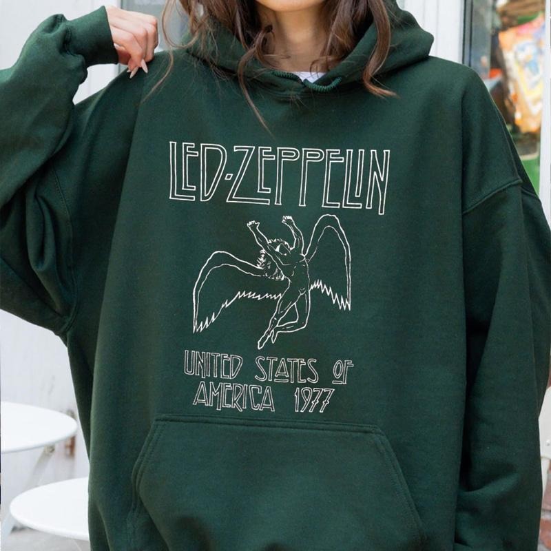 Zep Fans Inspired T Shirt, Old School Rock Band Tee, Fan Concert Outfit, Unisex Sweater Pullover Tee Hoodie, Sweatshirt